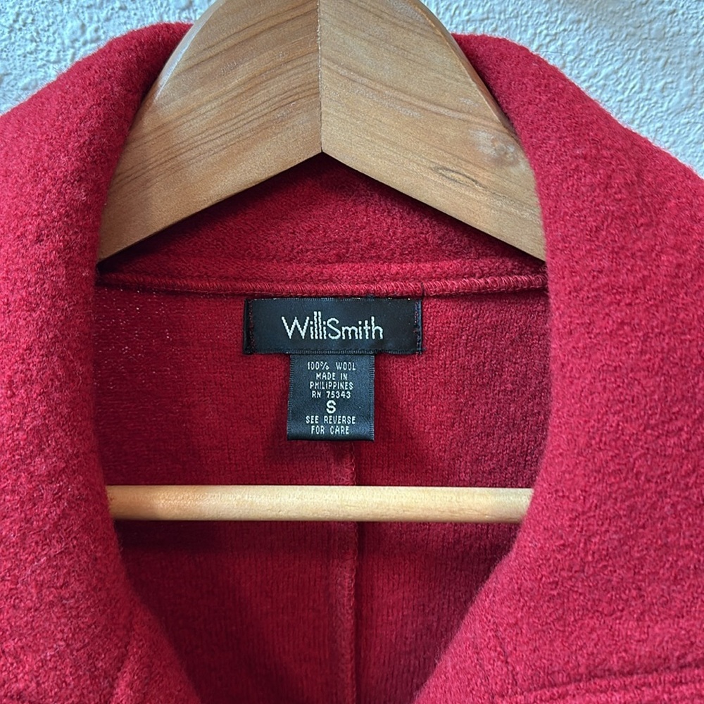 100% Wool Red Jacket - Picture 5 of 13